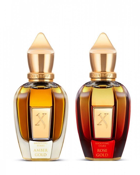 
            
                Load image into Gallery viewer, Xerjoff Shooting Stars Amber Gold &amp;amp; Rose Gold Parfum - Niche Essence
            
        