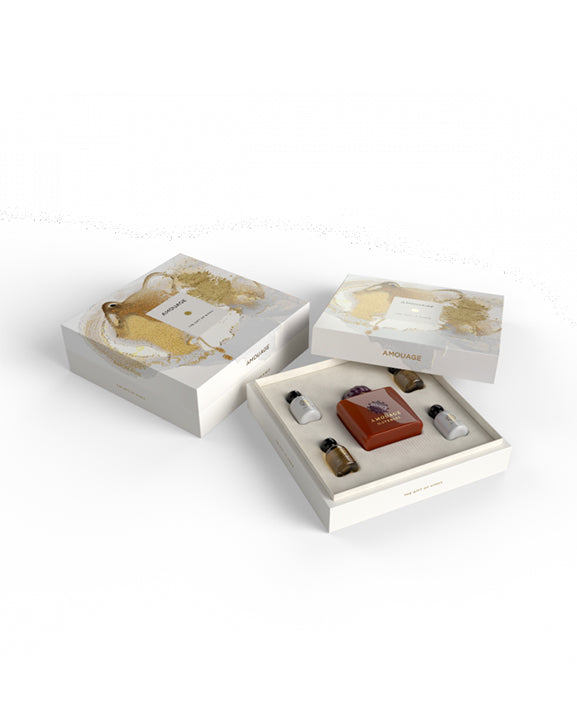 
            
                Load image into Gallery viewer, Amouage Material Giftset 100ml + 4X25ml Body lotion
            
        