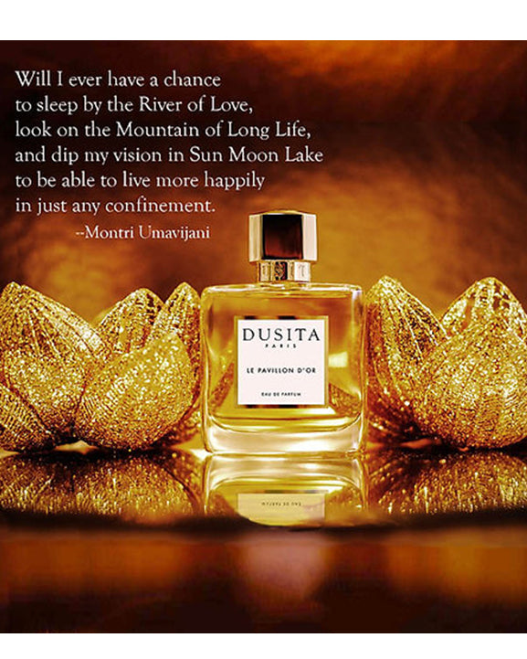 Dusita Le Pavillon d'Or Travel Spray Bottle 7.5ml + 2 Refills
