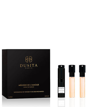 Dusita Mélodie de l'Amour Travel Spray Bottle 7.5ml + 2 Refills